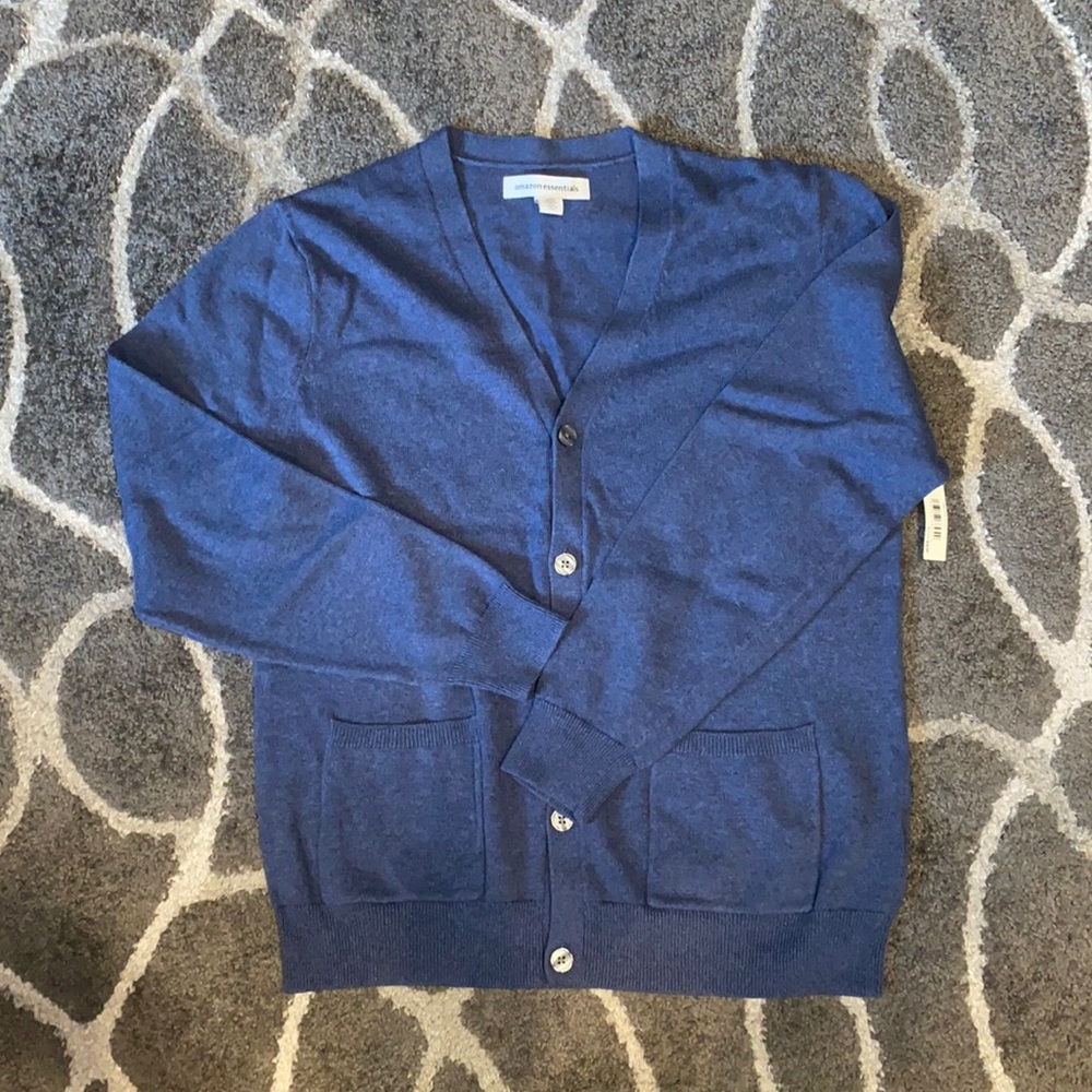 Blue Cardigan